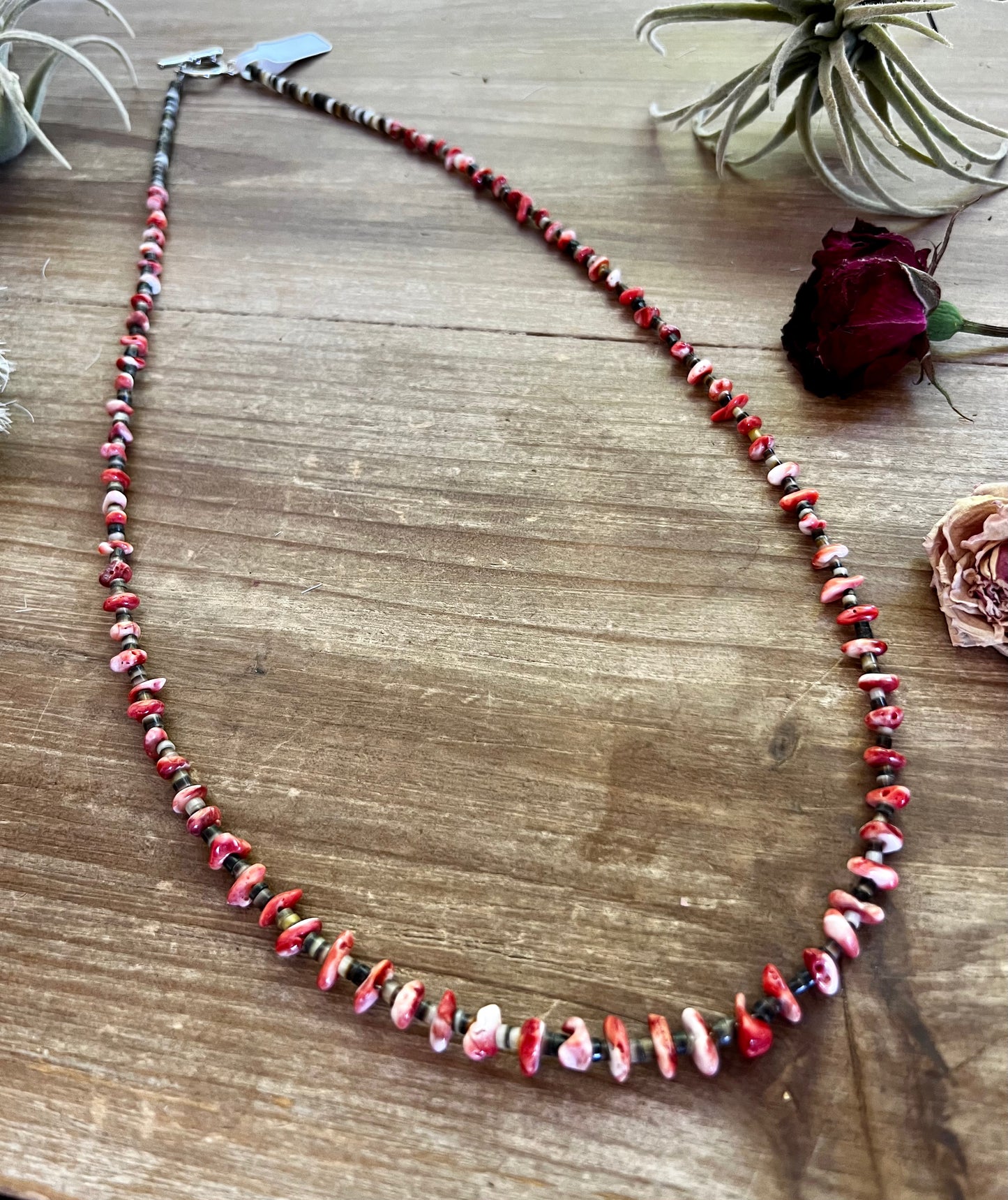 26 inch spiny necklace with shell