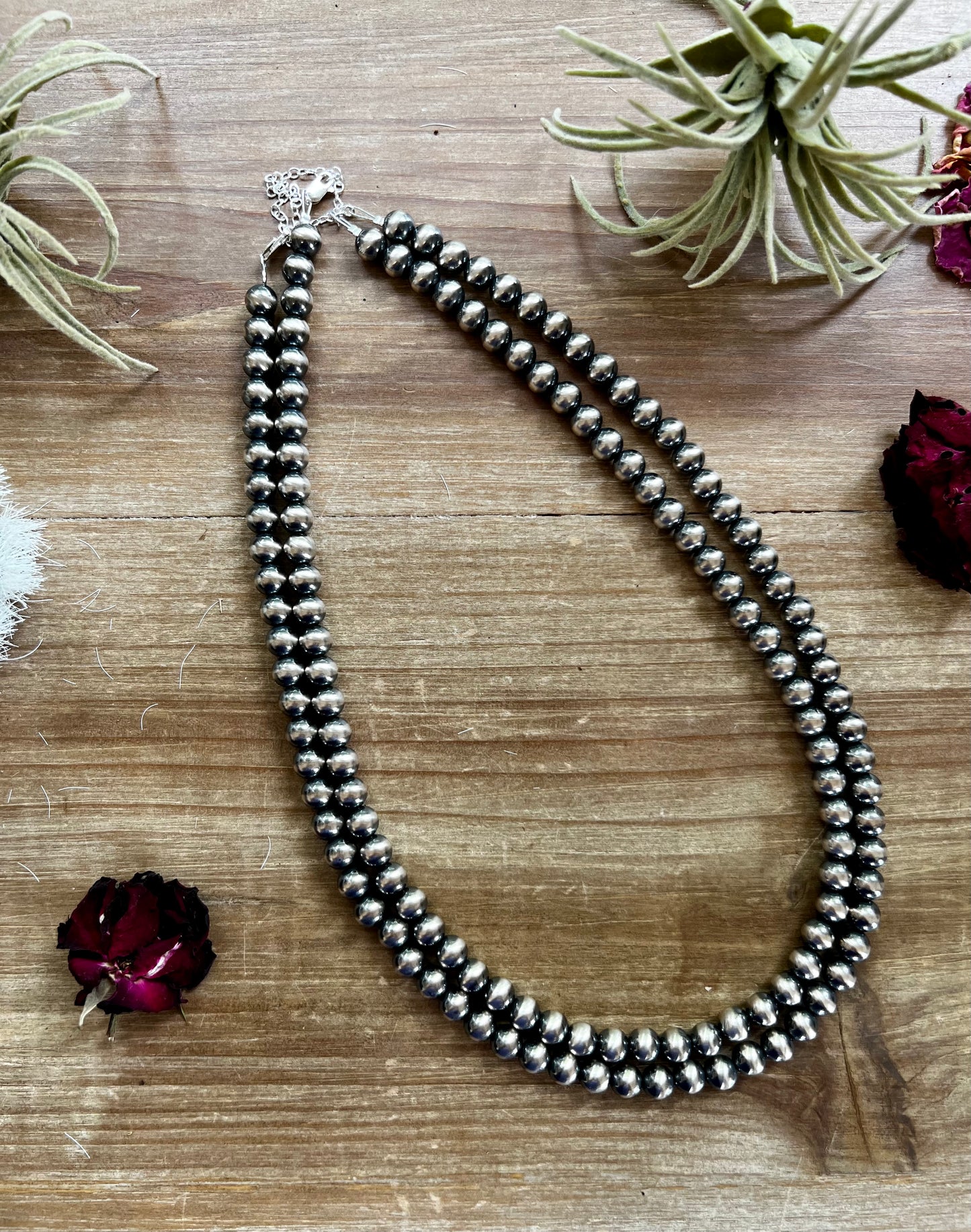 20 inch 8 mm Navajos necklace