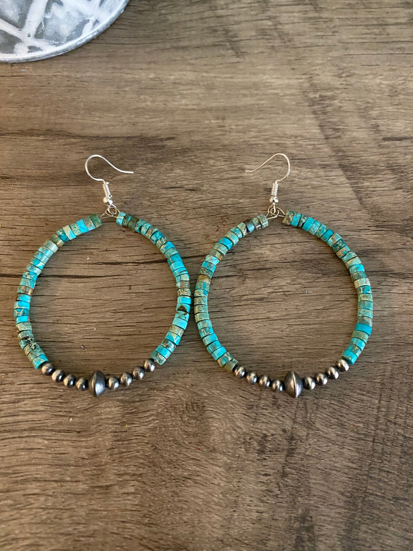 Best Seller : Hoop Earrings with Sterling Silver Pearls
