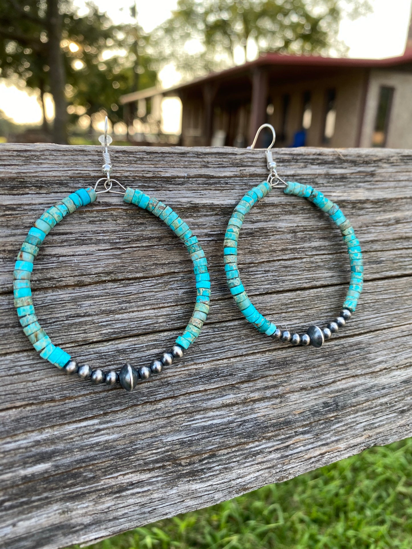 Best Seller : Hoop Earrings with Sterling Silver Pearls