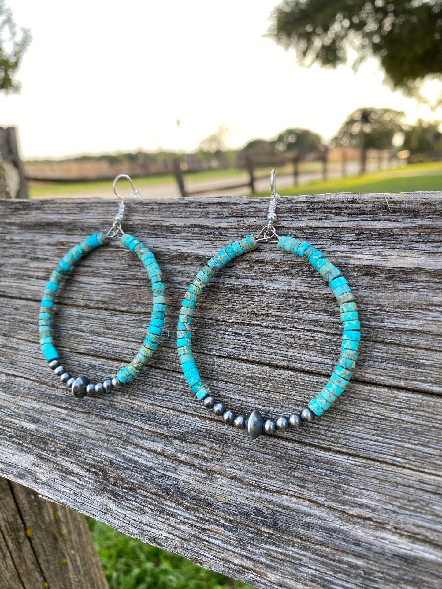 Best Seller : Hoop Earrings with Sterling Silver Pearls