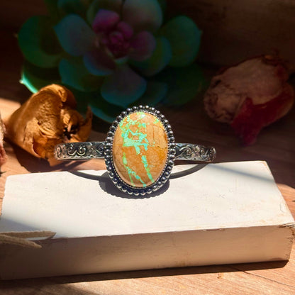 MJ Royston Turquoise Statement Cuff