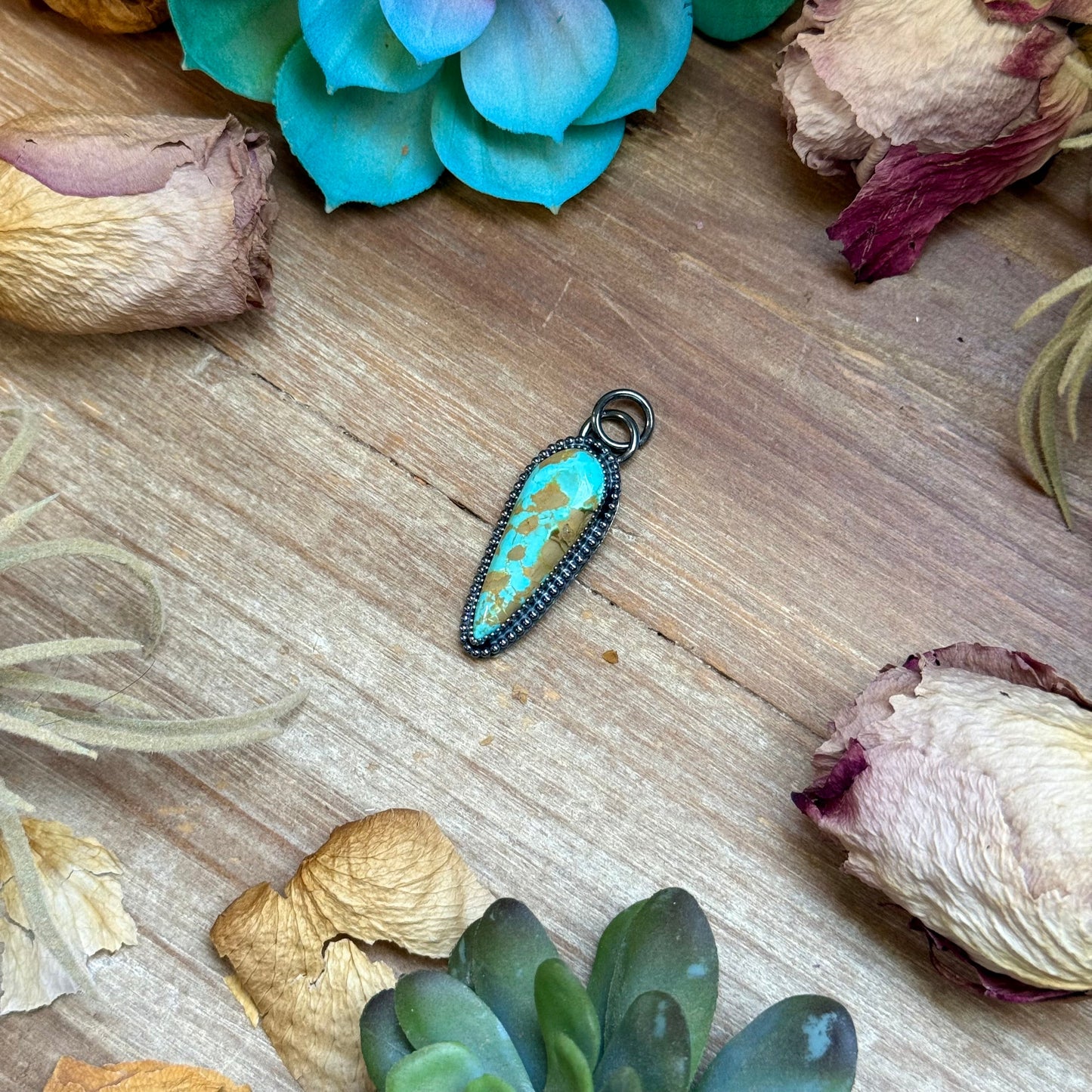 FREE Sterling Silver Pearl Necklace + MJ Royston Turquoise Pendant