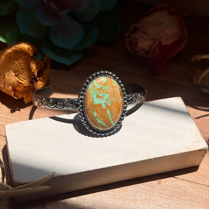 MJ Royston Turquoise Statement Cuff