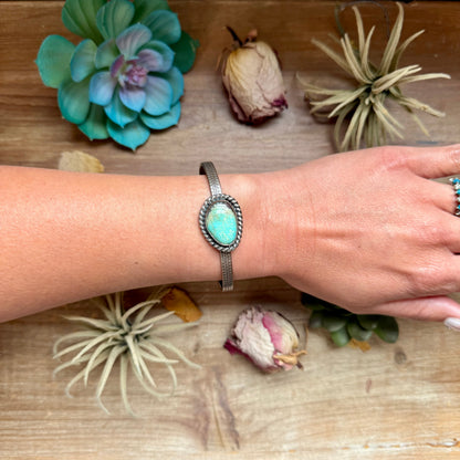 Copper & Turquoise Cuff Bracelet