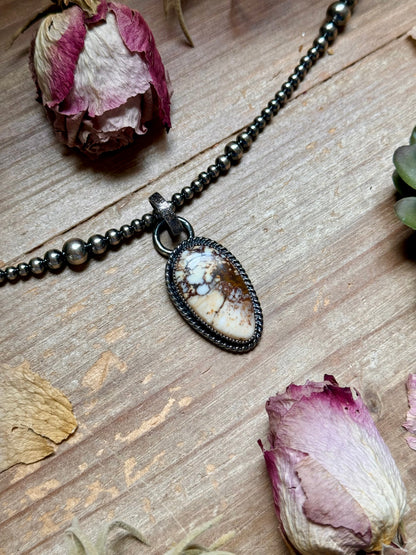 MJ Pendant - Wild Horse Sterling Silver - Pendant ONLY