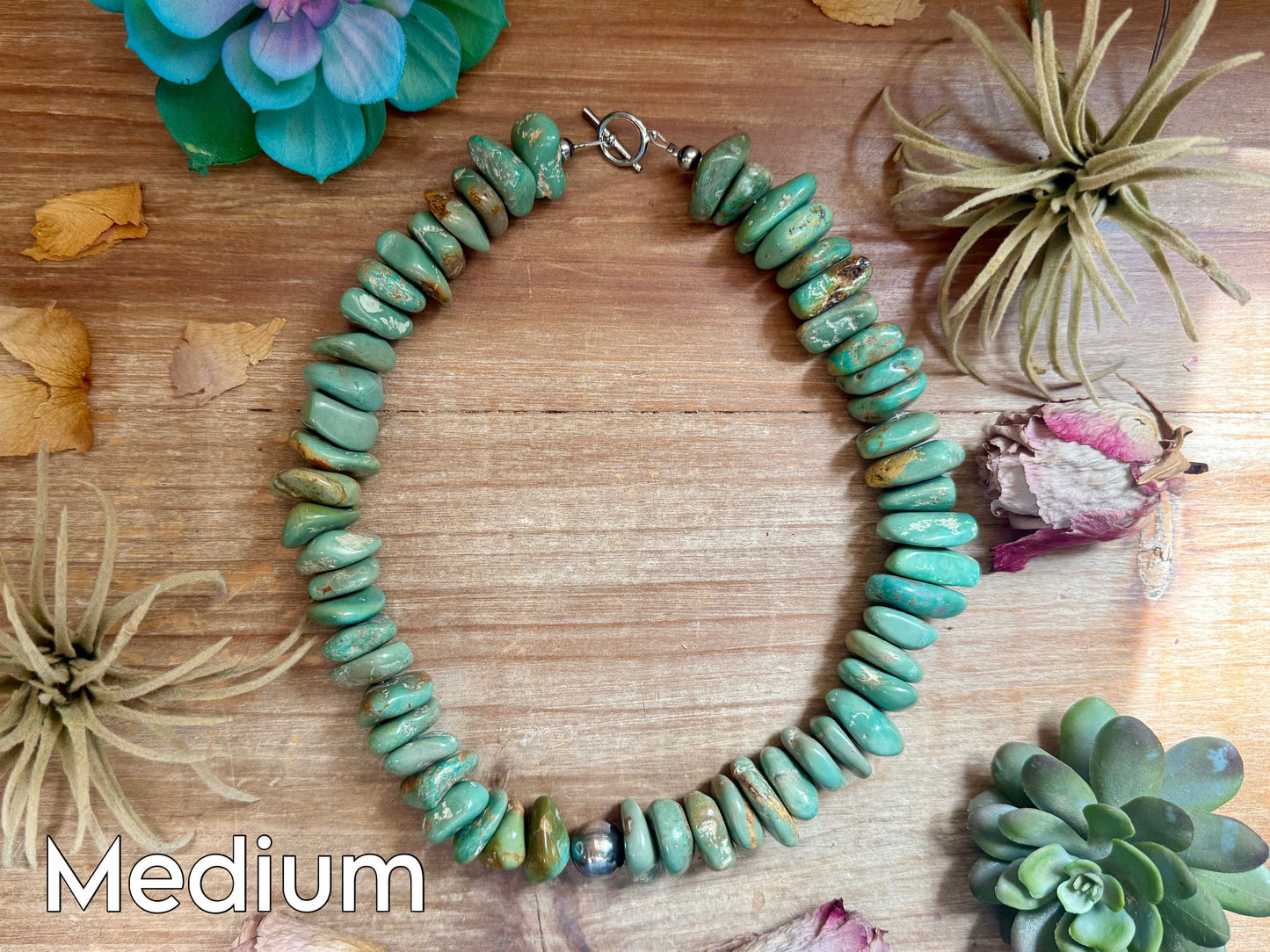 Turquoise Nugget Statement Necklace