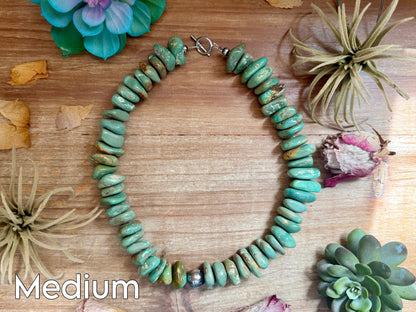 Turquoise Nugget Statement Necklace