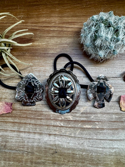 Concho Hair Tie - pick your favorite - Buy 1, Get one Free