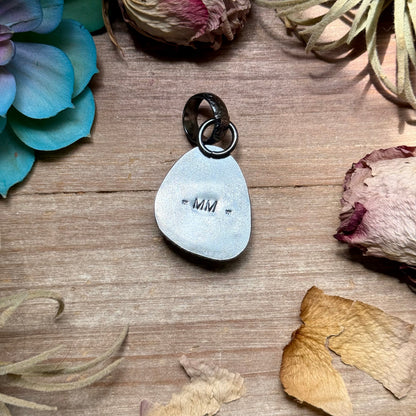 MJ Turquoise Pendant – Sterling Silver