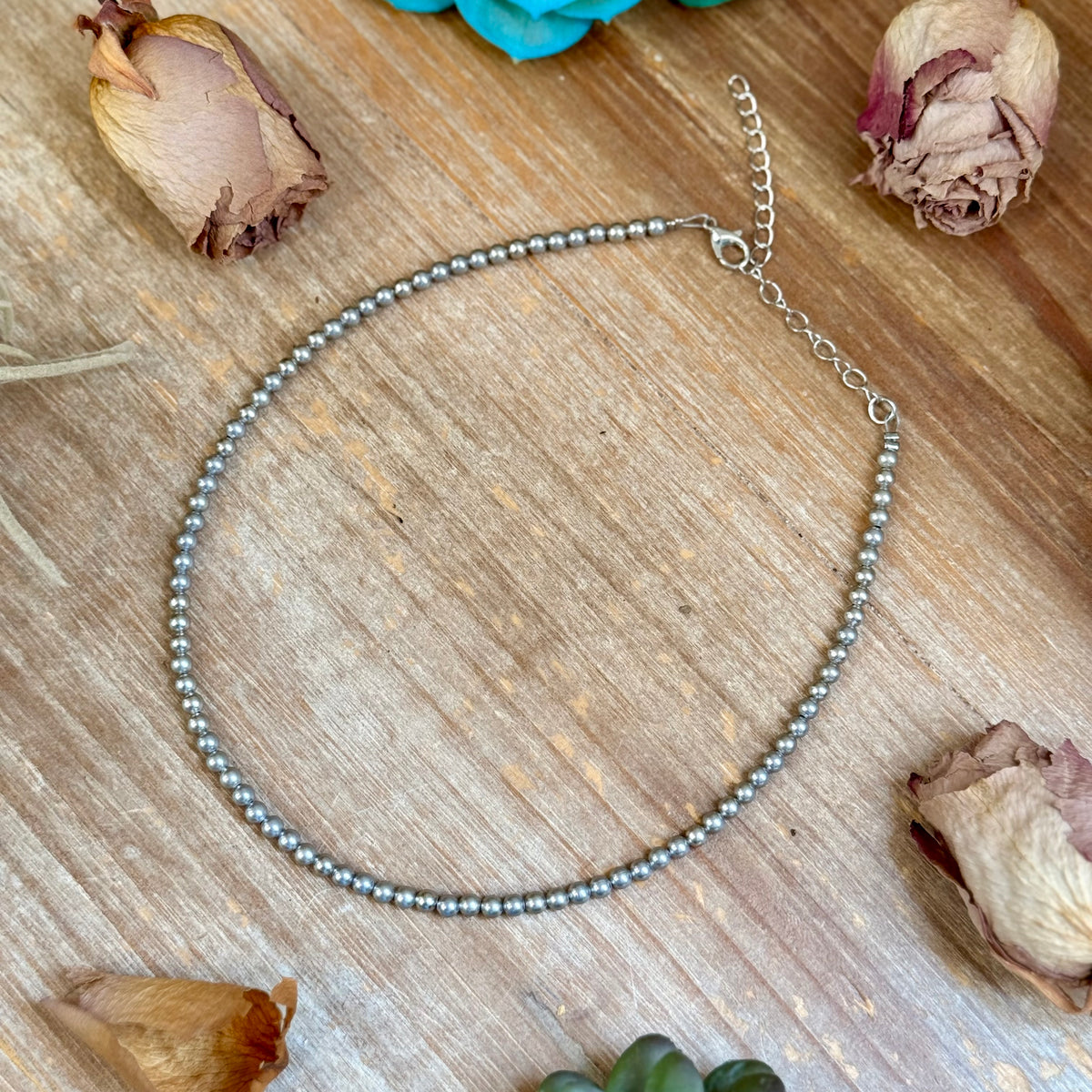 4mm Silver Plated Choker