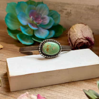 Copper & Turquoise Cuff Bracelet