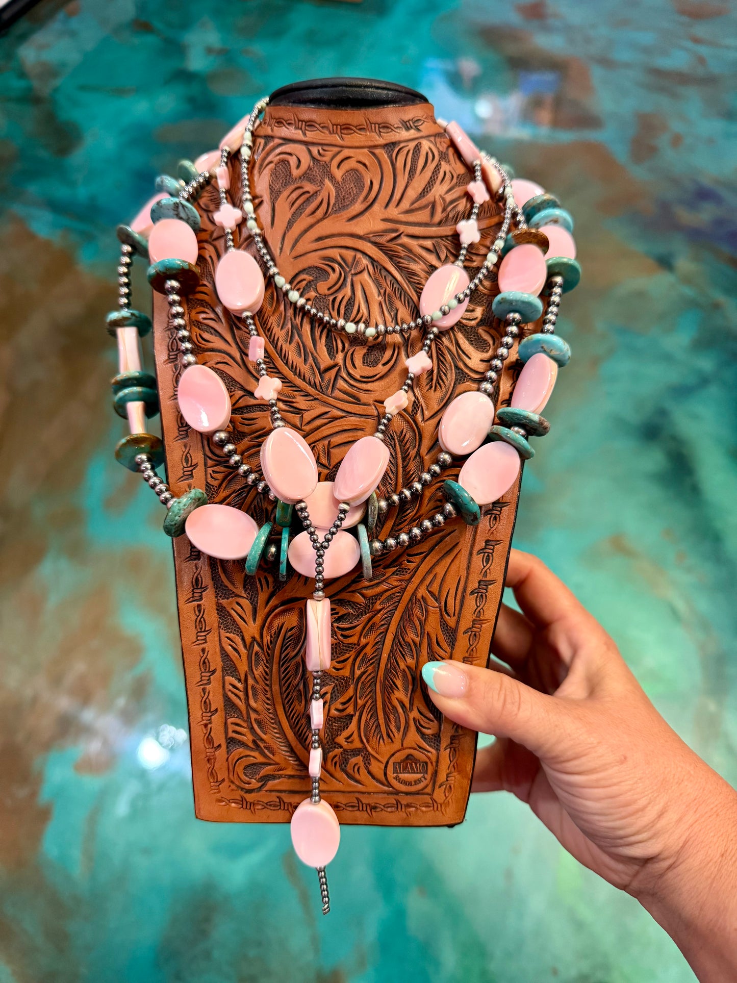 Pink concho