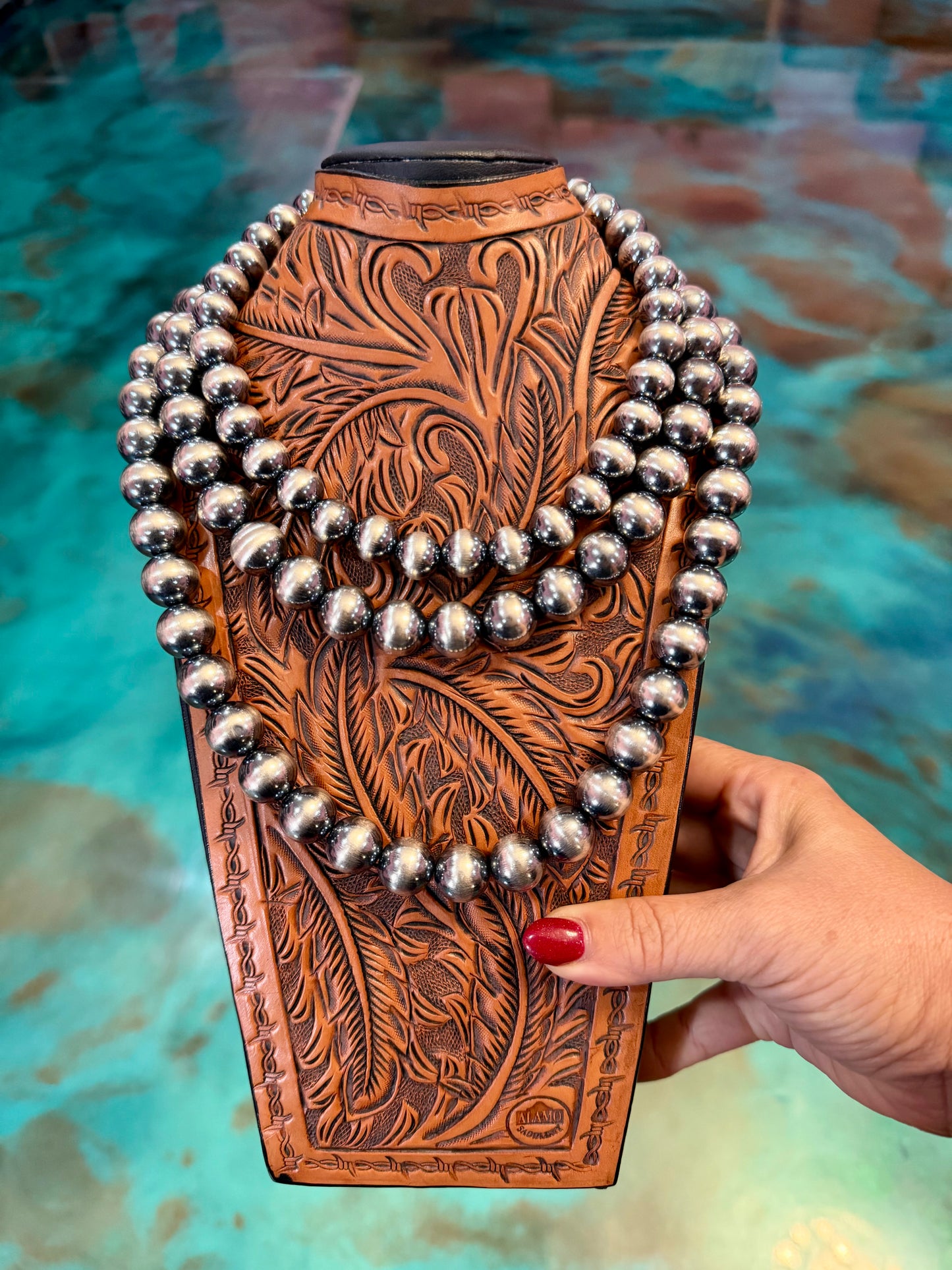 Bold Sterling Silver Pearl Necklace - Pick Your Favorite