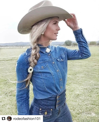 Concho Hair Tie - pick your favorite - Buy 1, Get one Free