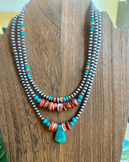 4 mm Navajo chokers - different variety to pick